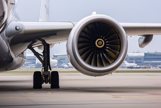Commercial aircraft engines and aviation fleet support for aerospace component sourcing
